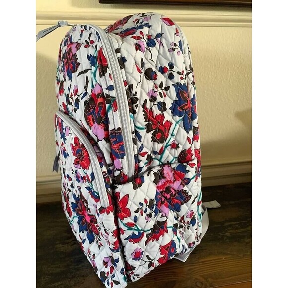 Vera Bradley Vineyard Floral Essential Large  Backpack – NWT - Picture 2 of 5